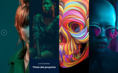 Cómo crear un slider con diapositivas verticales y desplazamiento horizontal en divi sin plugins