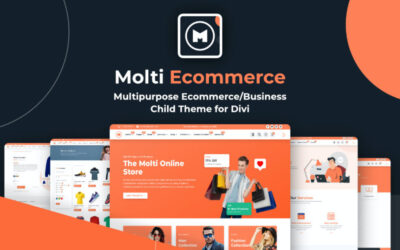 Explorando Molti Ecommerce: Tema hijo o child theme de tienda en línea para divi