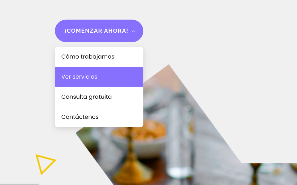 Cómo crear un botón Call-to-Action Dropdown (botón desplegable) en Divi sin plugins