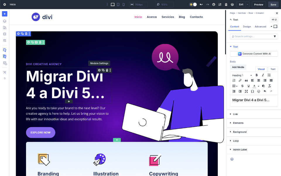 Cómo migrar Divi 4 a Divi 5 (beta) paso a paso. ¡Todo lo que necesitas saber! 🔥