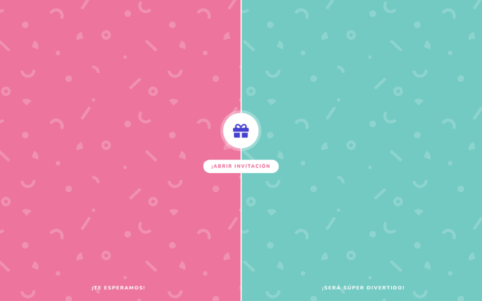 Crea una invitación infantil animada en Divi 5 — con cortina, música y confirmación por WhatsApp